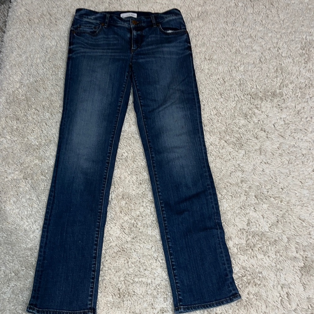 Loft modern straight jeans